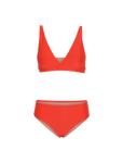 bikini dla kobiet Moule Mommy Bikini fiery red