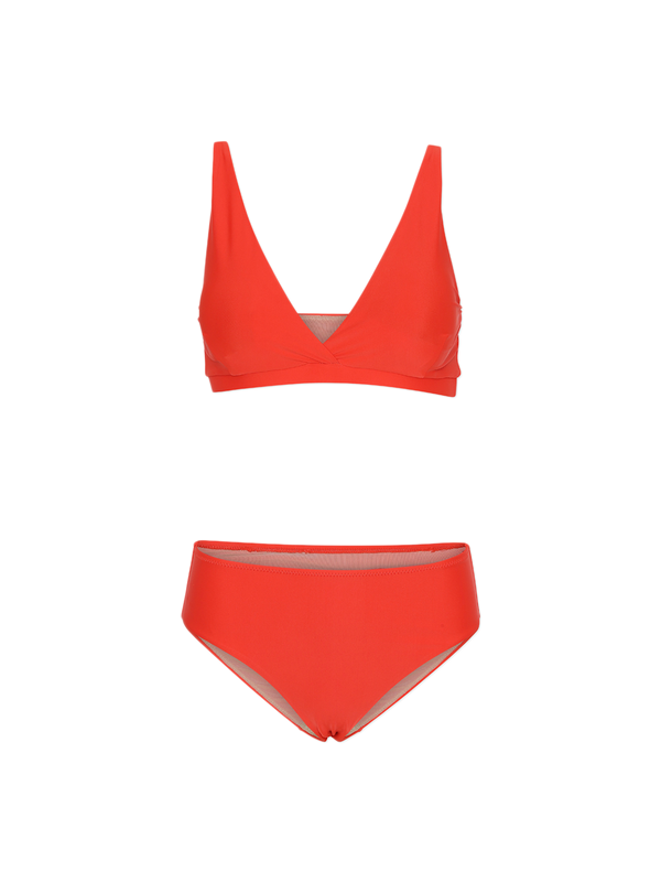bikini dla kobiet Moule Mommy Bikini fiery red