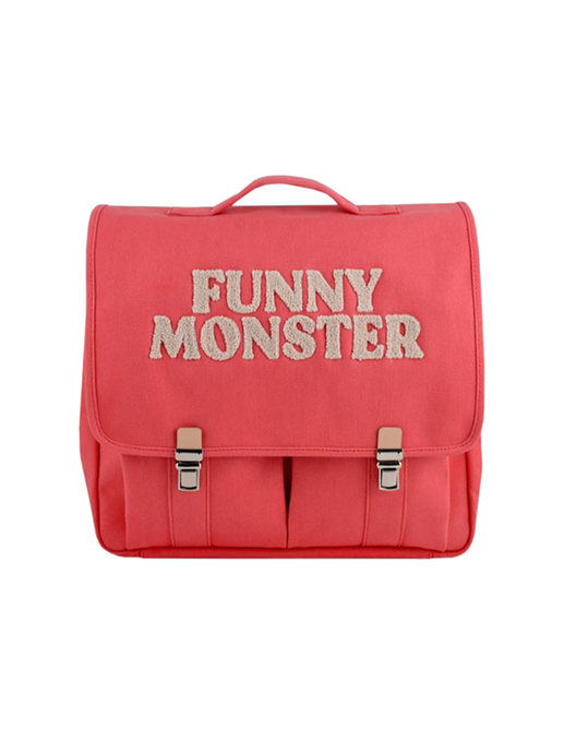 Tornister funny monster pink