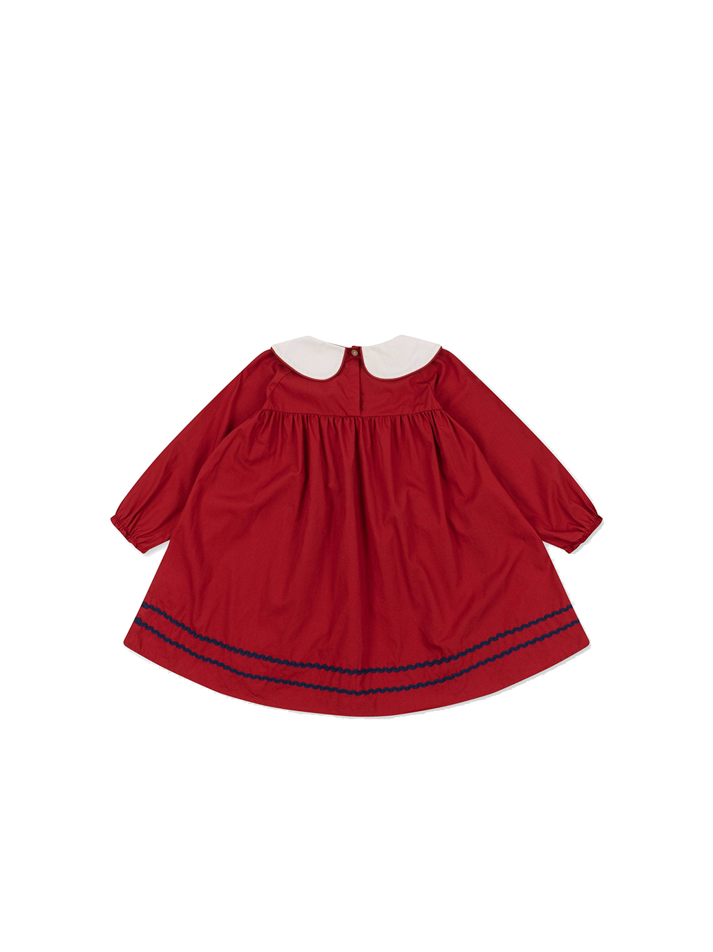 Elegancka sukienka świąteczna z bawełny organicznej Emeline Konges Slojd BÉBÉ Concept