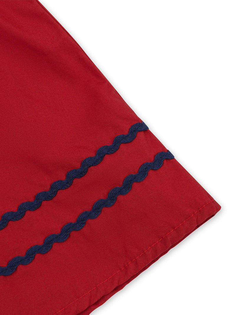 Elegancka sukienka świąteczna z bawełny organicznej Emeline Konges Slojd BÉBÉ Concept