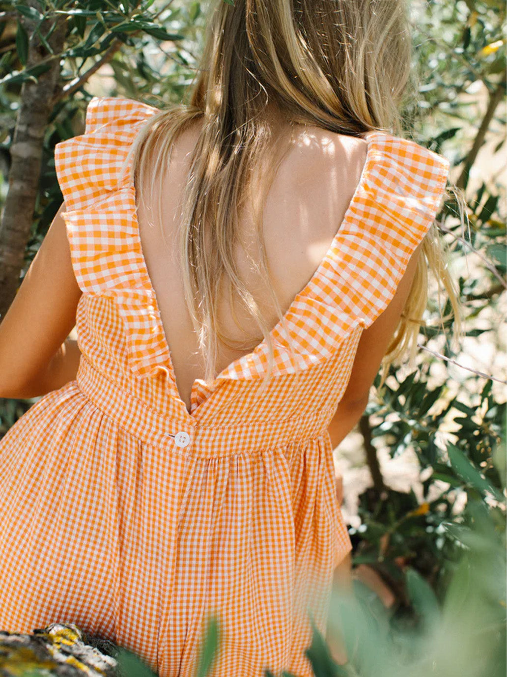 Bawełniana sukienka z falbankami Bonnie Hello Simone BÉBÉ Concept