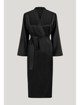 Jedwabne długie kimono Jasmine black