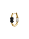 Kolczyk z diamentami Vertigo 12 black earring