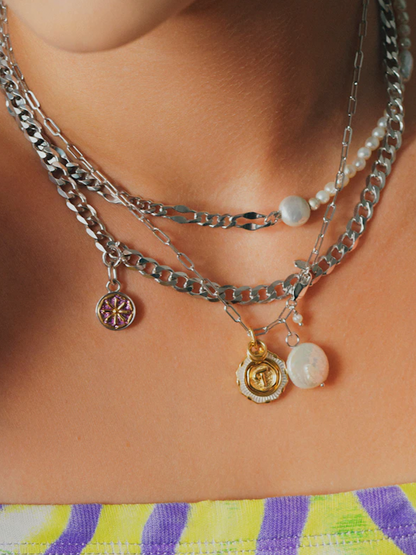 element POP coin z literą Maria Black BÉBÉ Concept