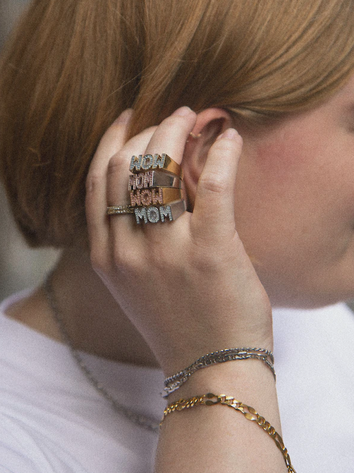 Pierścionek sygnet MOM Ring Maria Black BÉBÉ Concept