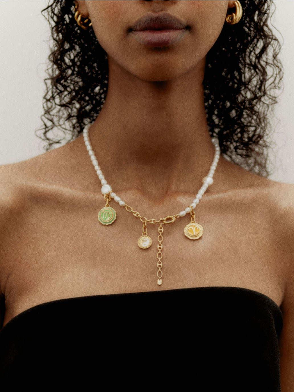 Pozłacany element POP coin Zodiac Maria Black BÉBÉ Concept