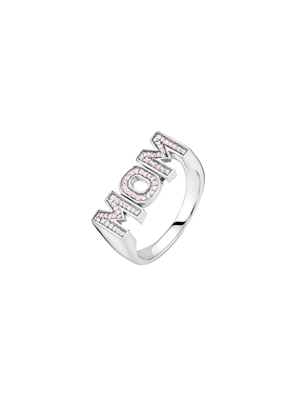 Pierścionek sygnet MOM Ring