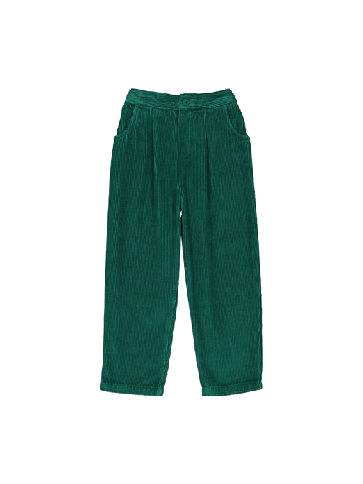 Spodnie sztruksowe Capri green