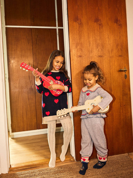 Дерев'яна гітара укулеле для дітей