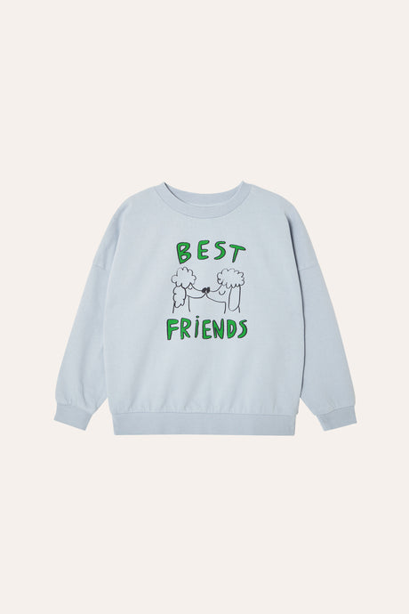 Dziecięca bluza oversize z nadrukiem best friends